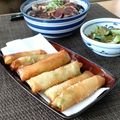 あず7225's cooksnap of when they made 揚げ焼きでOK♪「枝豆チーズ春巻き」.