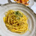 Ri→chan's cooksnap of when they made ぺぺたま(卵とニンニクのパスタ).