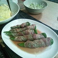 niko127's cooksnap of when they made 万願寺とうがらしの豚肉巻.