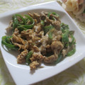 miyuki12's cooksnap of when they made 豚と野菜の炒め物♡ちょい辛マヨポン♡.