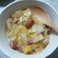 初心者リンママ's cooksnap of when they made ウインナーと白菜のあんかけご飯.