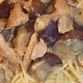 きらり流れ星's cooksnap of when they made 簡単♪ツナとナスの和風パスタランチ☆.
