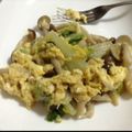 せんちょう0303's cooksnap of when they made ちょー簡単♡白菜ときのこの卵とじ.