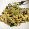 せんちょう0303's cooksnap of when they made ちょー簡単♡白菜ときのこの卵とじ.