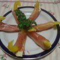 モモレシピ's cooksnap of when they made ミニトマトとブリーの生ハム巻き。.