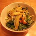 ネトリール's cooksnap of when they made 春菊の和風サラダ.