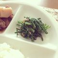 tonryuuki's cooksnap of when they made 春菊のごまよごし.