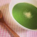 Haru。●'s cooksnap of when they made ほうれん草のポタージュ✿チーズ風味.