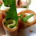 はるくんラブ's cooksnap of when they made 生ハム・大葉・チーズくるくる巻き.