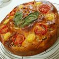 PEONYTREE's cooksnap of when they made 簡単！ピザ味＊ケークサレ　クリスマスに☆.