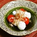 kebeibiko's cooksnap of when they made モッツァレラとトマトただポン酢かけただけ.