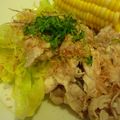 じろじろ's cooksnap of when they made たっぷりキャベツの冷しゃぶ♪.