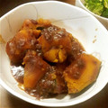 sakiken's cooksnap of when they made かぼちゃのいとこ煮.