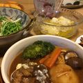Yuko蜂's cooksnap of when they made ✳︎ルクルーゼでご馳走ビーフシチュー✳︎.