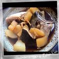 隠れ家厨房マルハ's cooksnap of when they made 我が家のブリ大根.