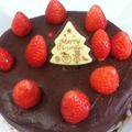 ゆうじりくママ's cooksnap of when they made ダブルハートのガナッシュケーキ.