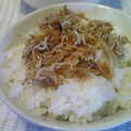 maiko3273's cooksnap of when they made 朝ごはんのお伴、ちりめんと梅のおかか和え.