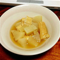 ラダー's cooksnap of when they made 大根と油揚げのオイスターソース煮込み.
