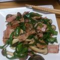 最後の果実's cooksnap of when they made ピーマンとベーコン炒め.