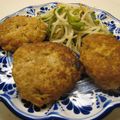 モニョニョ's cooksnap of when they made 豆腐ハンバーグ.