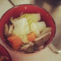 ｺｱﾗ's cooksnap of when they made 激やせ!? 脂肪燃焼スープストック.