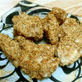 豆×太郎's cooksnap of when they made 卵白衣でサクフワ♪鶏ささみの香ばし揚げ.