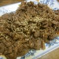 tamamiya55's cooksnap of when they made 牛肉のスタミナ焼き.