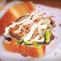 ma:9's cooksnap of when they made キンピラごぼうサンド★.