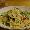 ちせ1212's cooksnap of when they made 桜海老とキャベツのクリームパスタ.