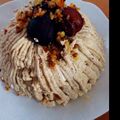 sn0wmann's cooksnap of when they made 和栗のモンブランケーキ.