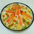みょごろ's cooksnap of when they made お子様むけ　簡単えびのちらし寿司.