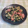オレンジリング's cooksnap of when they made ほうれん草のベーコン卵炒め.