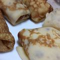 Nonamiy's cooksnap of when they made おうちCafe♡もっちり美味しいクレープ.