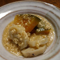ぼのつま's cooksnap of when they made 南瓜と蓮根のそぼろ煮～酢と胡麻で.