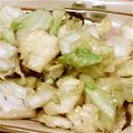 たんたん　's cooksnap of when they made 混ぜるだけ☆キャベツと塩昆布のナムル風.