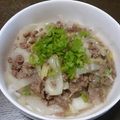 mochi☆mugi's cooksnap of when they made 白菜とあいびきミンチ肉の白だし煮.