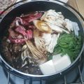 ☆toshimin☆'s cooksnap of when they made すき焼き.
