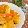 tc1008nyaa's cooksnap of when they made 厚揚げで15分で完成！なんちゃって酢豚.