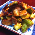 moroccoAco's cooksnap of when they made 材料4つ！エリンギとアボカドのソテー.