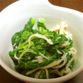 yunag0n's cooksnap of when they made 簡単！　菜の花とえのき茸のごま和え.