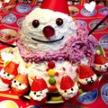 ちほらい's cooksnap of when they made メリークリスマス☆雪だるまケーキ.