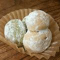 魅弥音's cooksnap of when they made ●くるみと抹茶のスノーボール●.