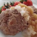 kachimachi's cooksnap of when they made ひき肉１：豆腐１のハンバーグ☆.
