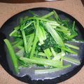 天使のみうちゃん's cooksnap of when they made 小松菜のガーリック炒め.