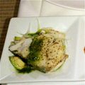 totyio's cooksnap of when they made 鯛のソテー　バジルソース添え♪.