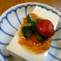 おぶうさま's cooksnap of when they made さっぱり感プラス☆なめたけ冷奴♪.