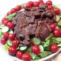Hiちー's cooksnap of when they made スタミナ☆簡単焼き肉サラダ.