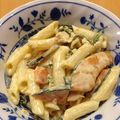 あけちゃ0603's cooksnap of when they made かぼちゃと鶏ひき肉の味噌クリームペンネ.