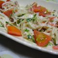 クマァー's cooksnap of when they made シャキシャキ☆我が家の大根サラダ.