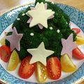 makomicky's cooksnap of when they made クリスマス★ブロッコリーツリーサラダ★.